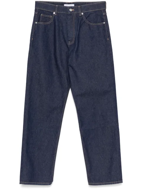 Maison Kitsuné straight jeans Blue OM01118WW0081