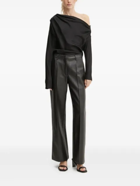 A.L.C. draped one-shoulder top Black 5TOPS01789