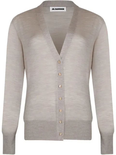 Jil Sander button-up cardigan Neutrals J01HP0001J14501