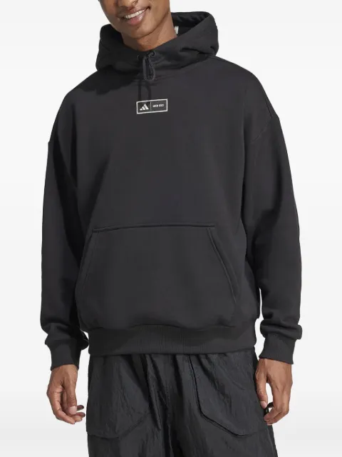 adidas x Moon Boot drop-shoulder hoodie Black IY8044
