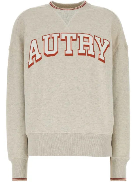 Autry logo-print sweatshirt Grey SWPW