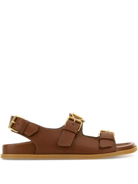 Valentino Garavani leather sandals Brown WS0LK6BEK