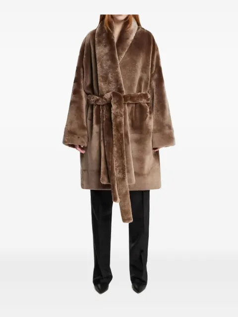 The Row Lucja coat Brown 8472R68