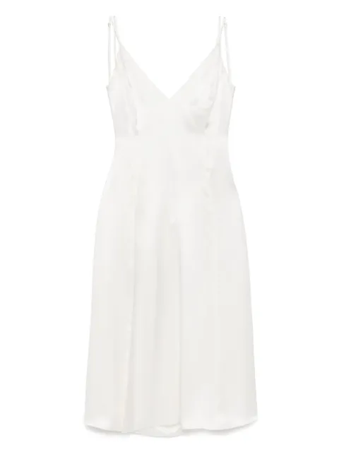 Kiki de Montparnasse Soie gown Neutrals SOIEVBACKSLIPGOWN