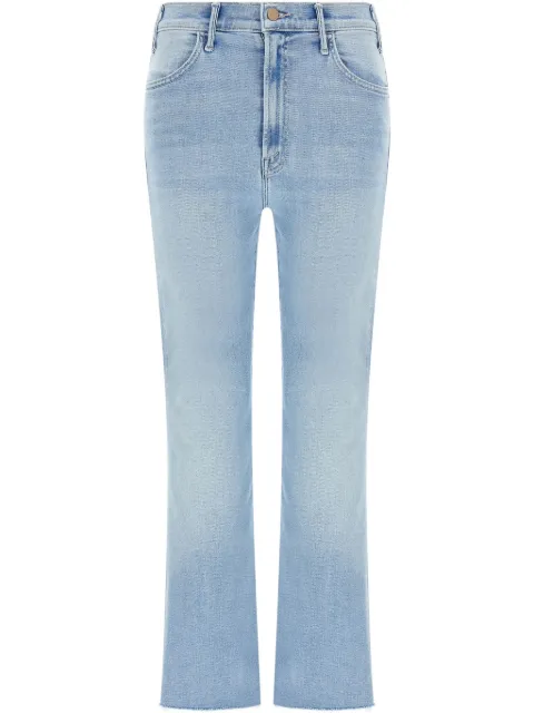 MOTHER The Hustler Ankle Fray bootcut jeans Blue 11171008DBIY