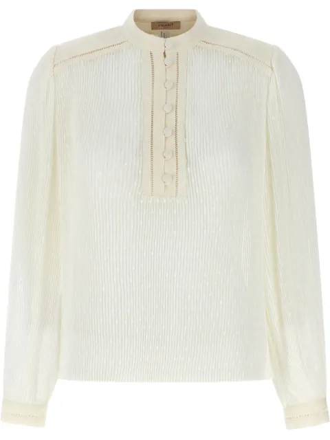 TWINSET Georgette blouse White 251TP2062