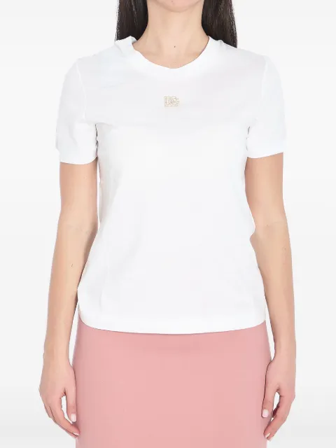 Dolce & Gabbana DNA DG-logo T-shirt White F8N08ZGDCWQ