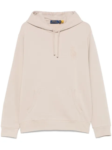 Polo Ralph Lauren Polo Pony-embroidered hoodie Neutrals 710936510007