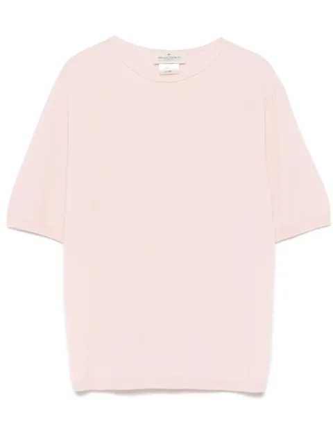 Bruno Manetti cashmere T-shirt Pink P2C153