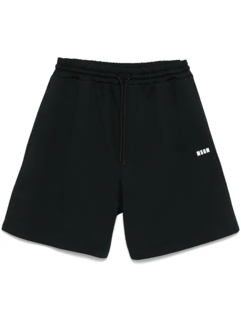 MSGM drawstring pocket shorts Black 3840MB76257000