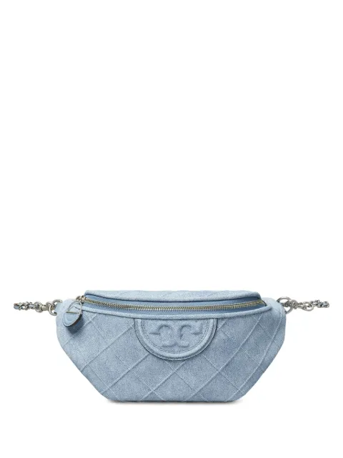 Tory Burch Fleming denim belt bag Blue 167952