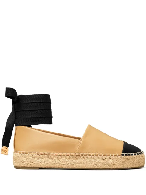 Tory Burch colourblock espadrilles Brown 164724