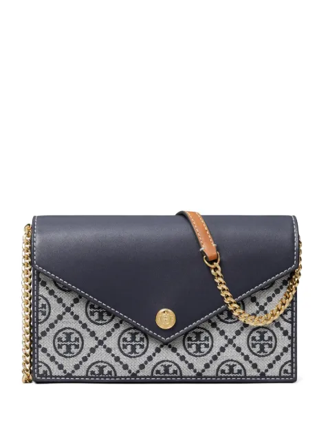 Tory Burch T Monogram envelope crossbody Blue 165016
