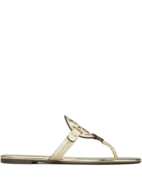 Tory Burch Miller metallic sandals Gold 170345