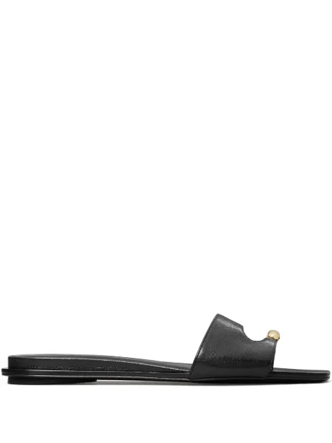 Tory Burch Pierced flat sandals Black 165826