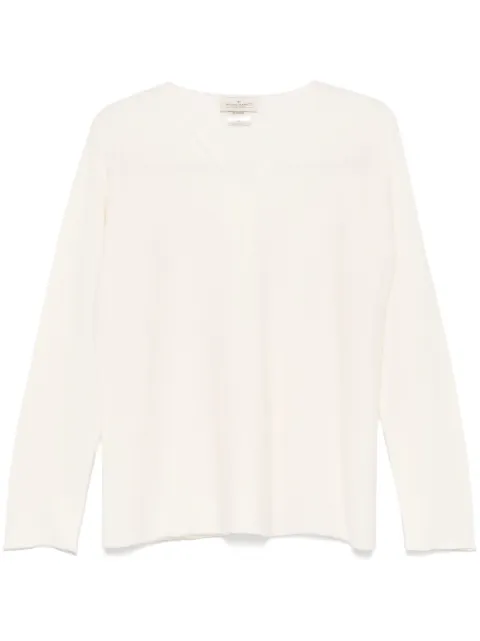 Bruno Manetti cashmere top White P2C152