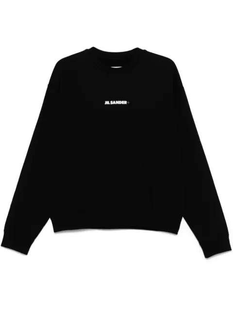 Jil Sander logo-print sweatshirt Black J47GU0132J20039