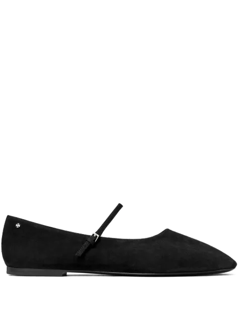Tory Burch suede ballet flats Black 61060