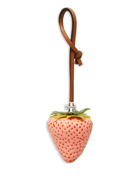 Tory Burch Strawberry keyring Pink 164955