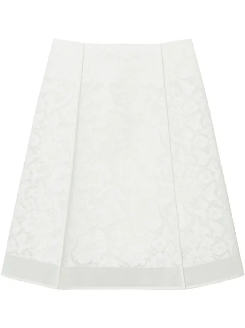 Tory Burch corded lace skirt White 166731