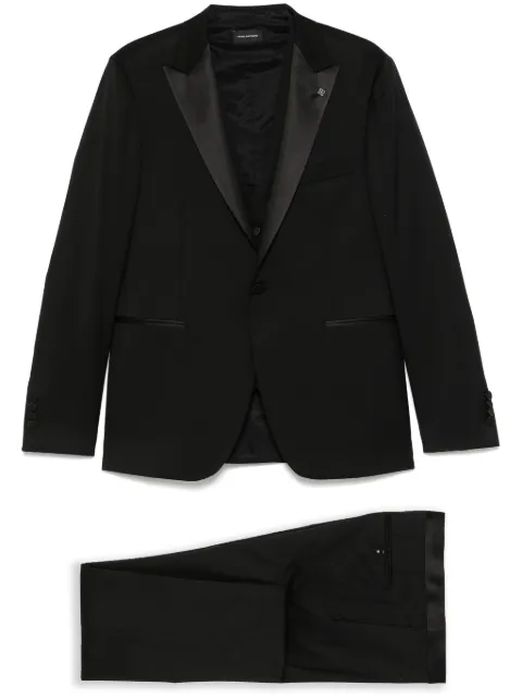 Tagliatore wool suit Black SFBR15A01060001