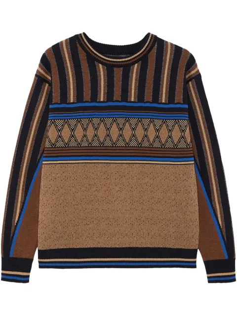 Ahluwalia Kuti sweater Brown MAHLUKN011AW23YA01BR