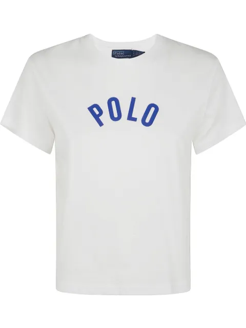 Polo Ralph Lauren logo-print T-shirt White 211960016001