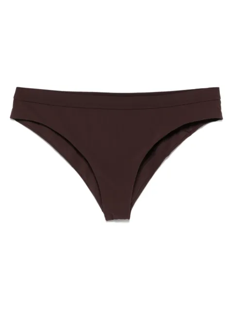 Jil Sander elasticated-waistband bikini bottoms Brown J40SG0103J20011