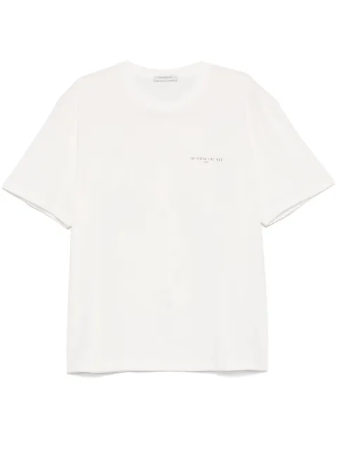Ih Nom Uh Nit Roses and Pearl T-shirt White NUS25275