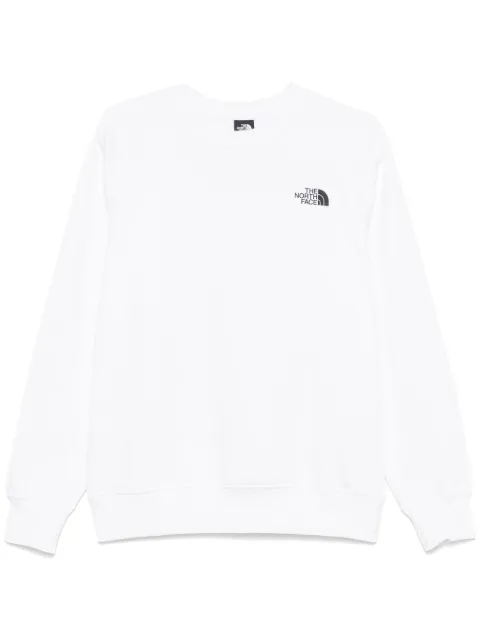 The North Face Raglan Redbox sweatshirt White NF0A89FA