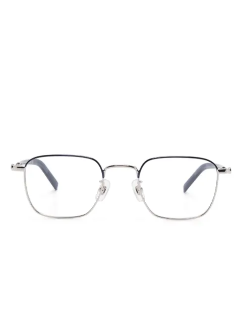 Montblanc square-frame glasses Silver MB0389O