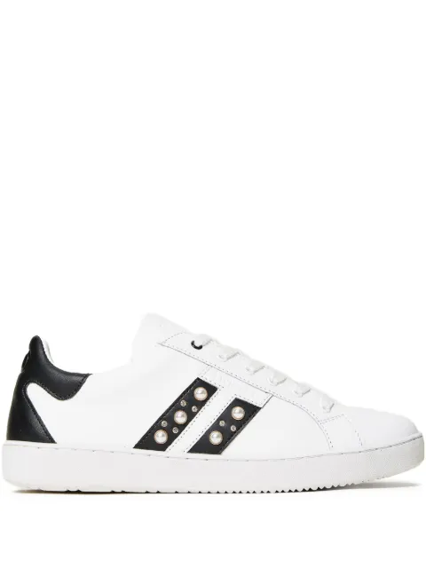 TWINSET stud-detail low-top sneakers White 231TCT052