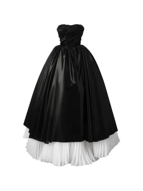 Almaz bandeau-style ball gown Black DR0201SS25