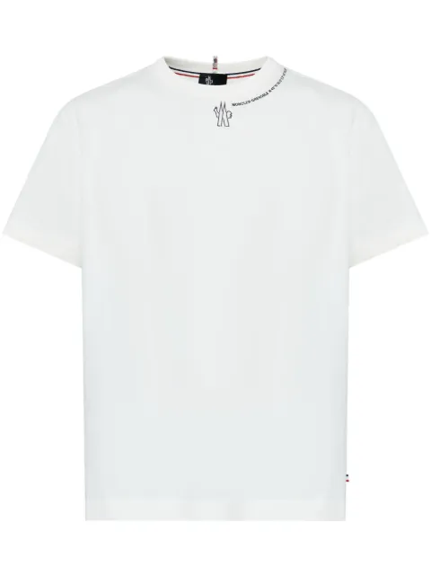 Moncler Grenoble logo cotton T-shirt White L20978C0000489AZ9