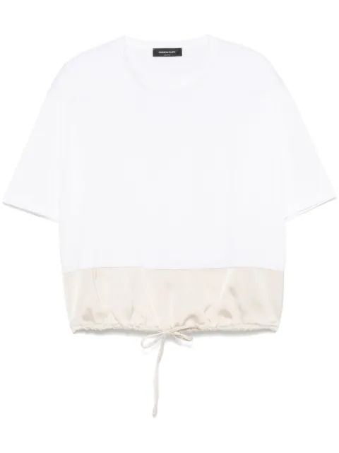 Fabiana Filippi panelled top White JED275F615L456