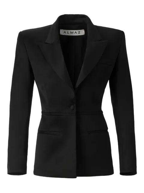Almaz single-breasted blazer Black BL0201SS25