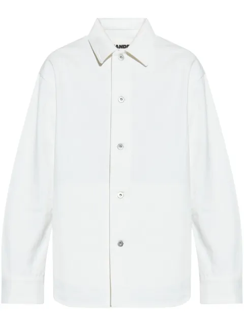 Jil Sander denim shirt White J23DL0101J45288