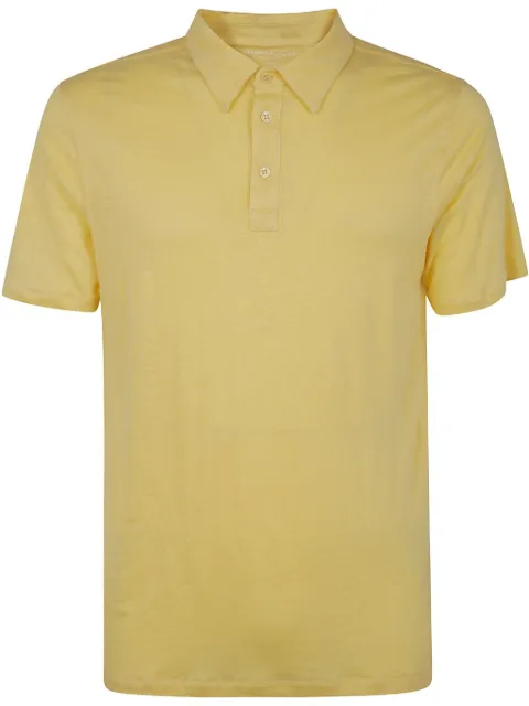Majestic Filatures cotton polo shirt Yellow S25M011HPO089