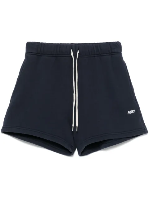 Autry logo-embroidered shorts Blue SHPWA4JB