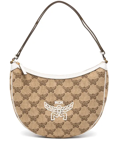 MCM Ascending Moon shoulder bag Neutrals MWHFSAC03