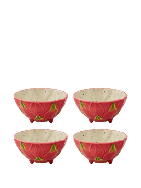 Bordallo Pinheiro Pitaya bowl set Red 65029348SET4