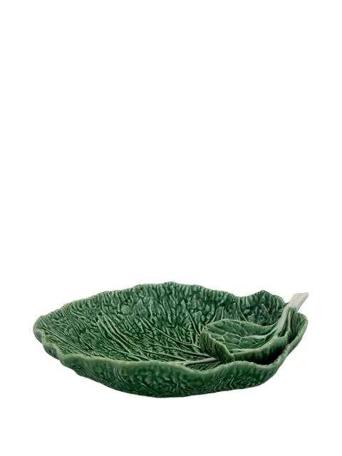 Bordallo Pinheiro large Cabbage Leaf bowl set Green 65000608