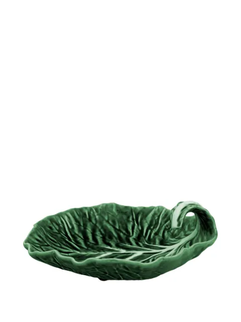 Bordallo Pinheiro large Cabbage leaf tray Green 65000599