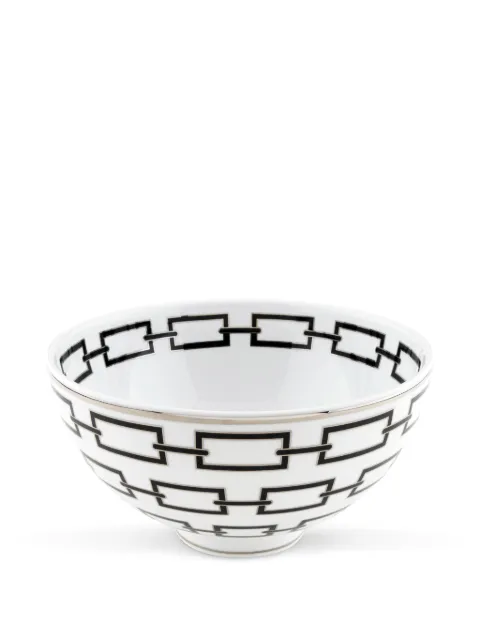 GINORI 1735 Catene bowl (21.5cm x 11.5cm) White 020RG00FG649901G00125500