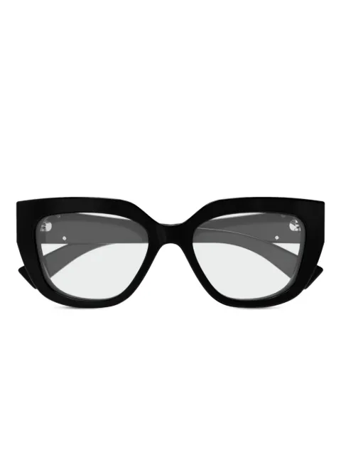 Gucci Eyewear butterfly-frame glasses Black GG1847O001