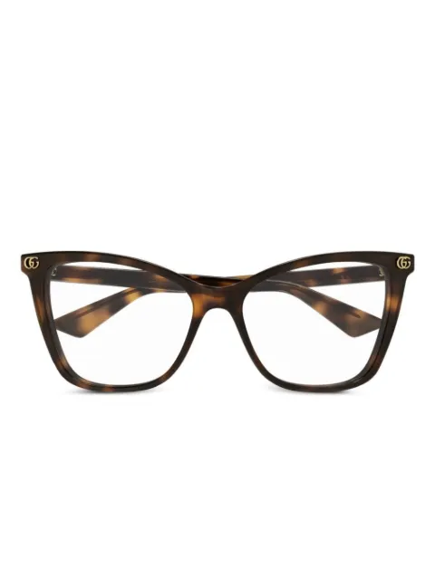 Gucci Eyewear Double G glasses Brown GG1817O002