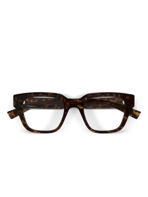 Saint Laurent Eyewear square-frame glasses Brown SL804