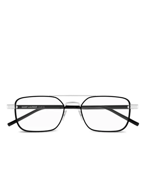 Saint Laurent Eyewear pilot-frame glasses Black SL780