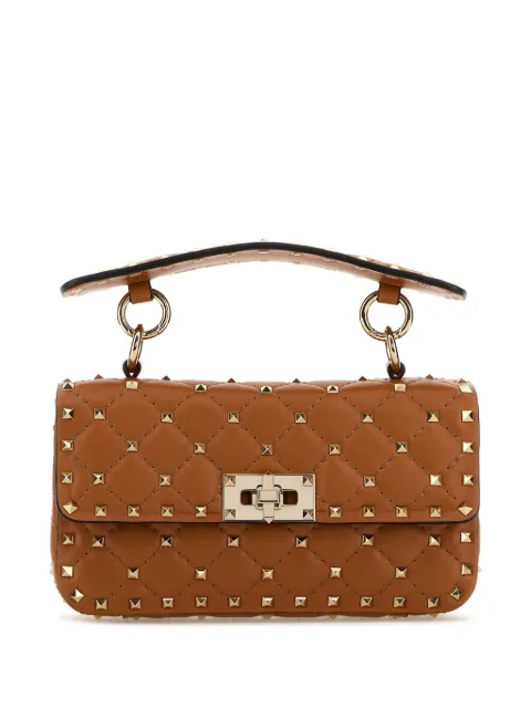 Valentino Garavani Rockstud Spike tote bag Brown WB0123NAP