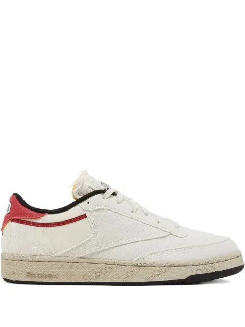 Reebok Club C 85 frayed-detail sneakers Neutrals GZ9543
